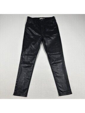 Levi’s Mile High Super Skinny Extra High Slim Snake Print Jeans Pants 30